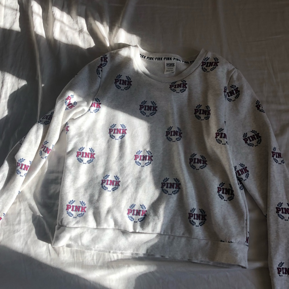 Pink sweater size large